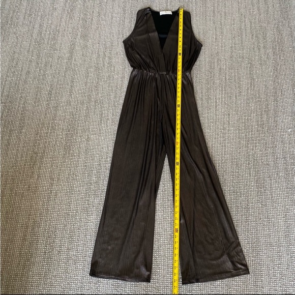 Amanda Uprichard Metallic Jumpsuit - Picture 10 of 11